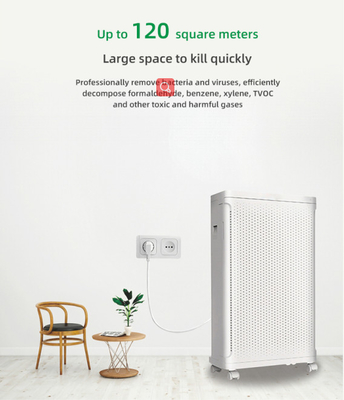 Ion négatif 800 pieds carrés purificateur d'air couleur blanche CADR 1600m3/H