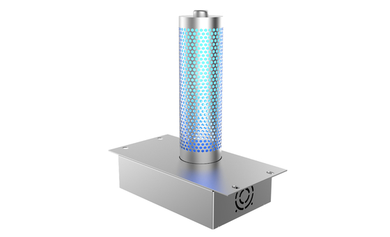 Purificateur d'air UV monté sur conduit de confort propre H13 HEPA élimination des odeurs de poussière de filtre pour la maison