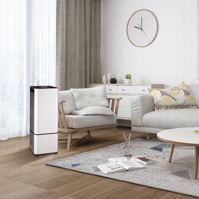 Purificateur d'air intelligent de technologie RCI de bureau avec moniteur de qualité de l'air à filtre H13 véritable HEPA