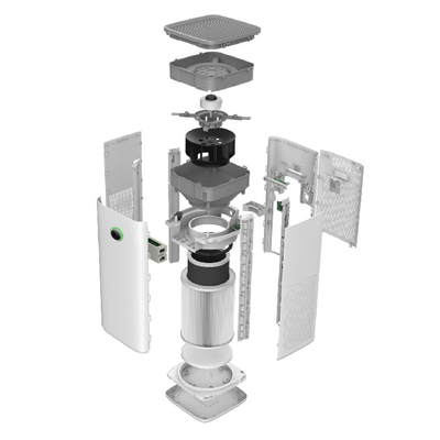 Accueil Purificateur d'air UV HEPA Filtration à faible bruit en 3 étapes CADR 580m3/H