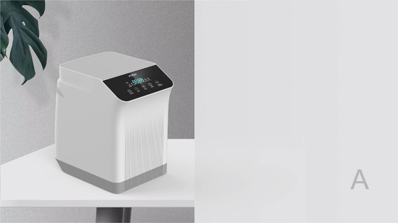 Purificateur d'air Hepa et filtre à charbon de filtre à air à la maison PM2.5 avec affichage numérique