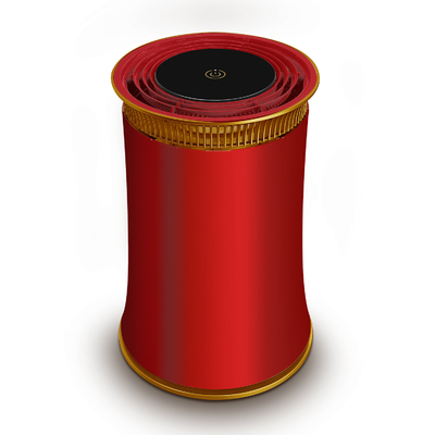 épurateur d'air de pièce de 120m3/H avec le filtre de Hepa et le filtre à charbon actif 21x21x31.5cm