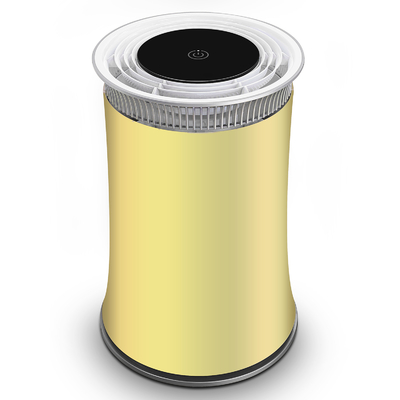 Purificateur d'air portatif intelligent de cylindre pour la maison avec le vrai ion négatif de filtre de Hepa