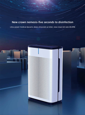 Supprimer la poussière Mauvaises odeurs Purificateur d'air UVC LED 29db Mode veille super silencieux pour chambre