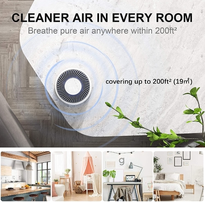 mini purificateur d'air de photocatalyse 100m3/h CADR 99% taux d'enlèvement pour la maison