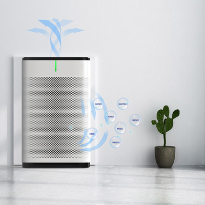 Purificateur d'air purificateur d'air à filtre HEPA à ions négatifs avec minuterie de veilleuse