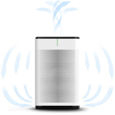 Purificateur d'air purificateur d'air à filtre HEPA à ions négatifs avec minuterie de veilleuse